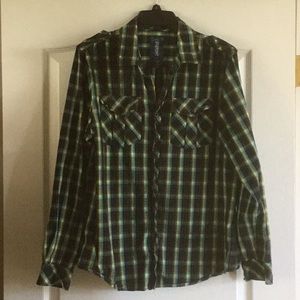 Ocean Current Men’s Button Down Shirt